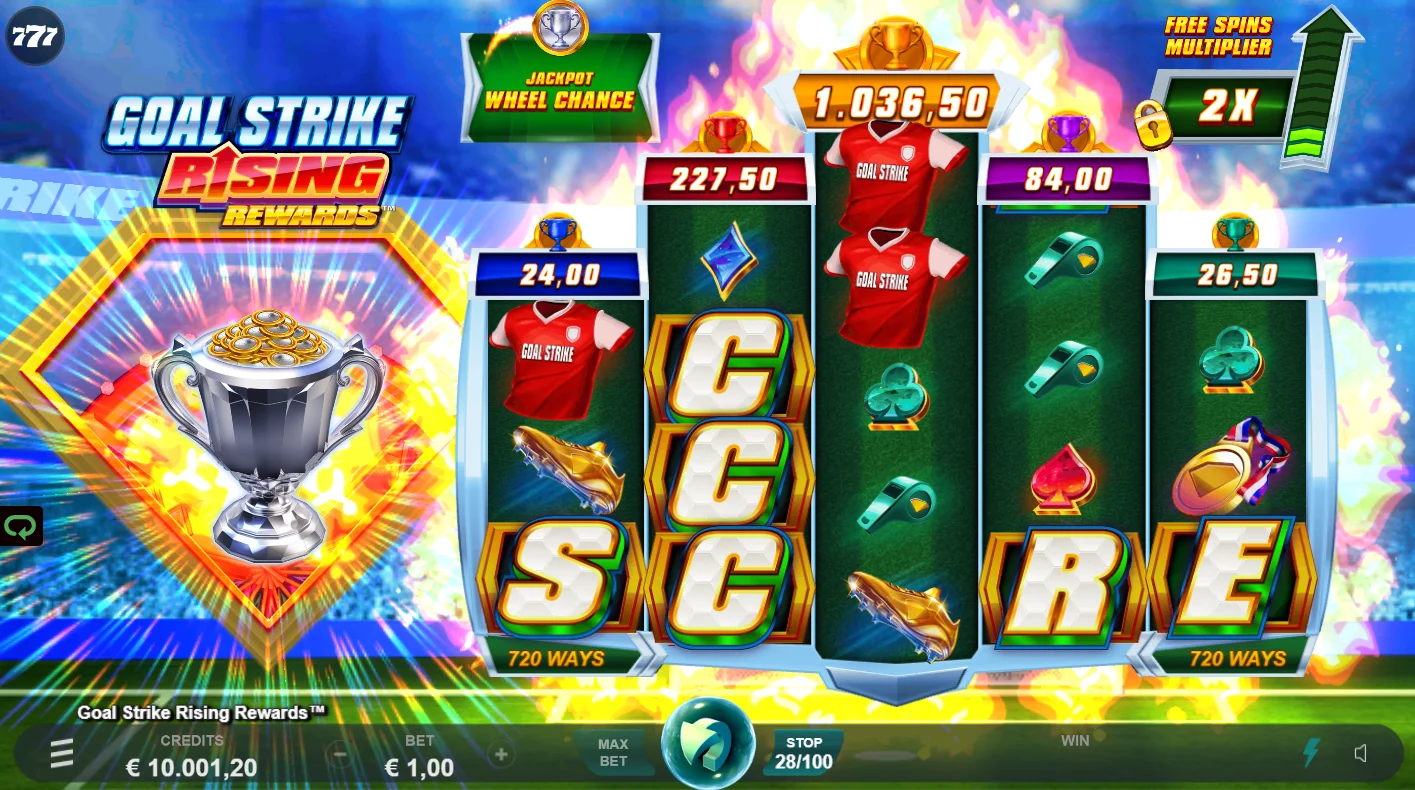 Goal Strike Rising Rewards Slot Review pic 2